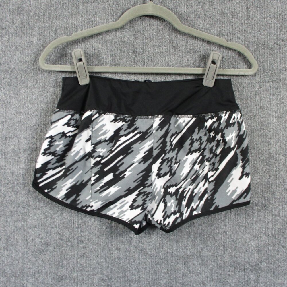 Nike Shorts Women S Black Dri Fit Geometric Athletic Run Lined Inside Pockets - Picture 2 of 12